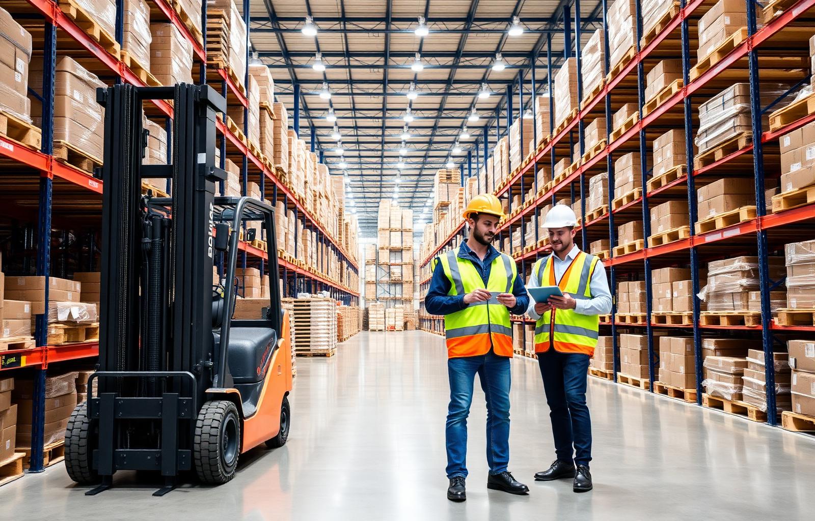 Procurement and logistics warehouse